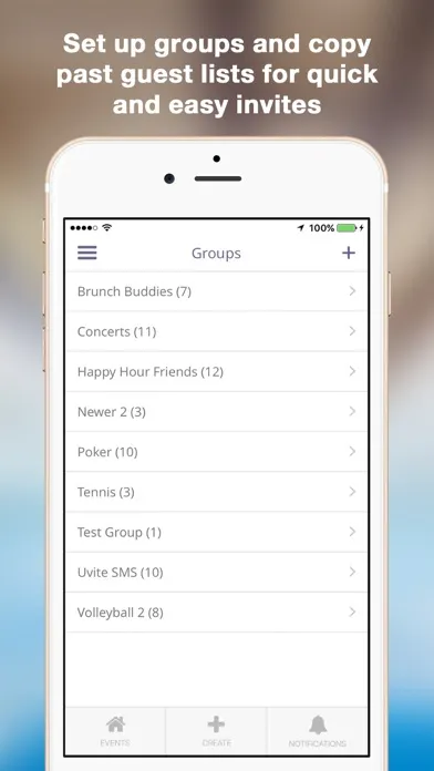 تصاویر uVite Group Activity Planner -Expiring Invitations