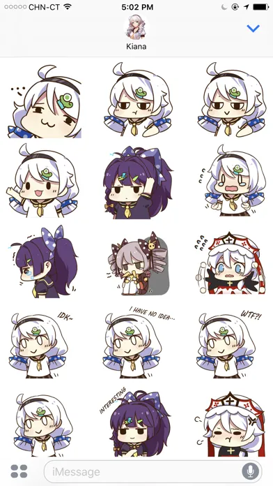 Ảnh chụp màn hình của GGZ: Stickers