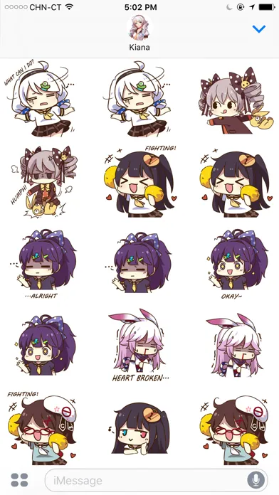 Ảnh chụp màn hình của GGZ: Stickers