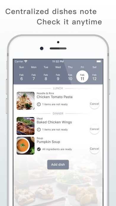 HomeChef - Cooking Schedule 스크린샷