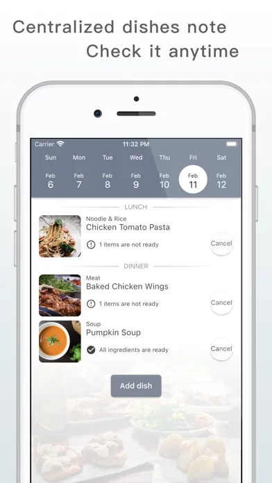 HomeChef - Cooking Schedule Ekran Görüntüleri