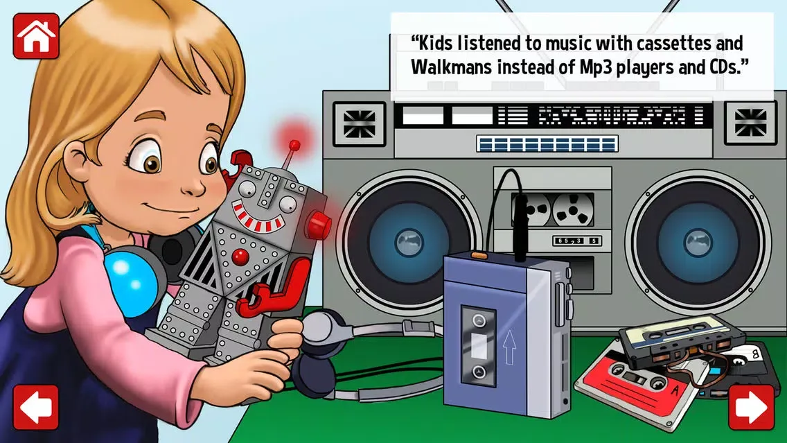 Messy Mia - Tales and Stories of the Ancient Tech with Trivia Picture Quiz for Kids Screenshots