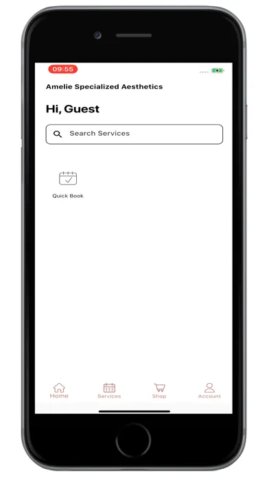 Tangkapan layar Amélie Mobile