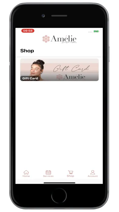 Tangkapan layar Amélie Mobile