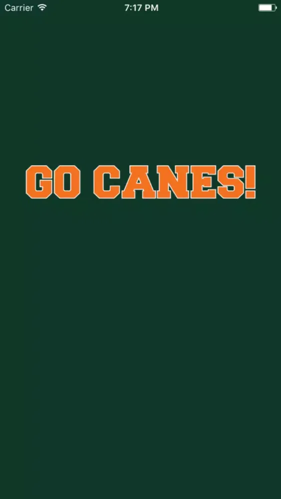 Tangkapan layar Go Canes!