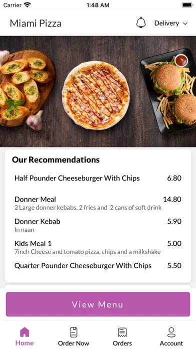 Miami Pizza. سکرین شاٹس