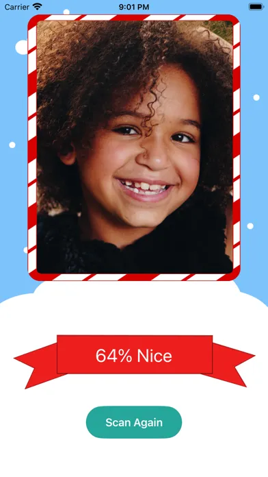 Tangkapan layar Xmas Naughty Or Nice Scanner