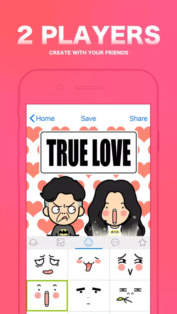 Tangkapan skrin FaceQ