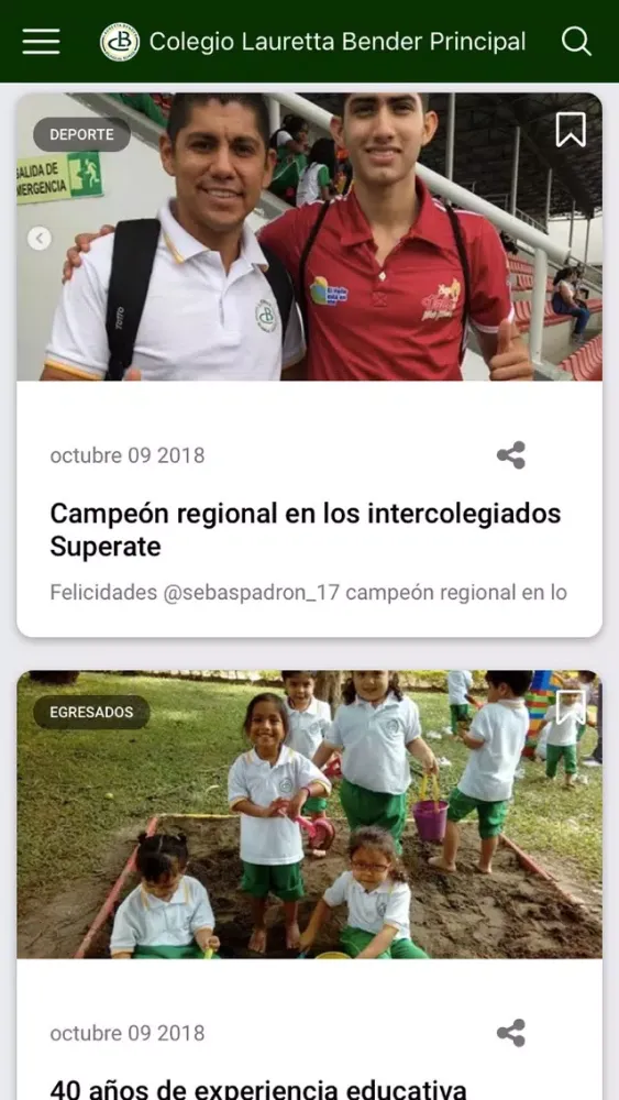 Colegio Lauretta Bender应用截图