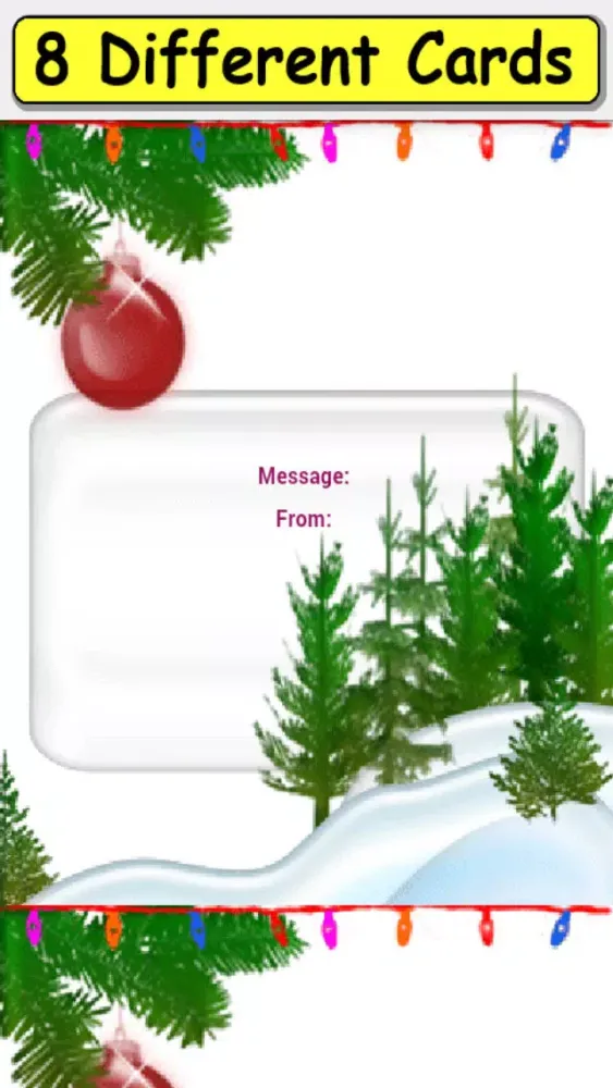 Capturas de pantalla de Christmas Cards for iPhone