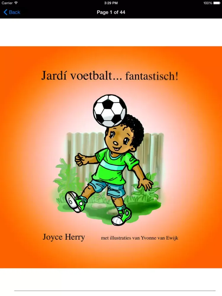 Zrzuty ekranu Jardí Voetbalt iPad 