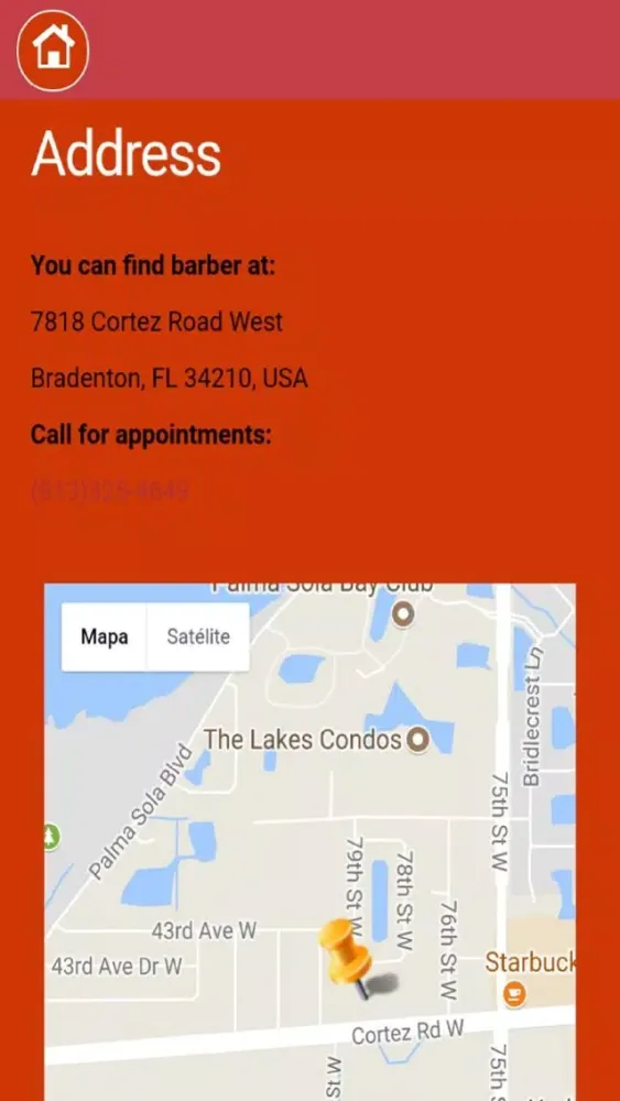 Tangkapan skrin Lena Master Barber
