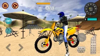 Capturas de pantalla de Motocross Beach Jumping 2 - Motorcycle Stunt & Trial Game