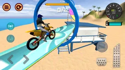Capturas de pantalla de Motocross Beach Jumping 2 - Motorcycle Stunt & Trial Game