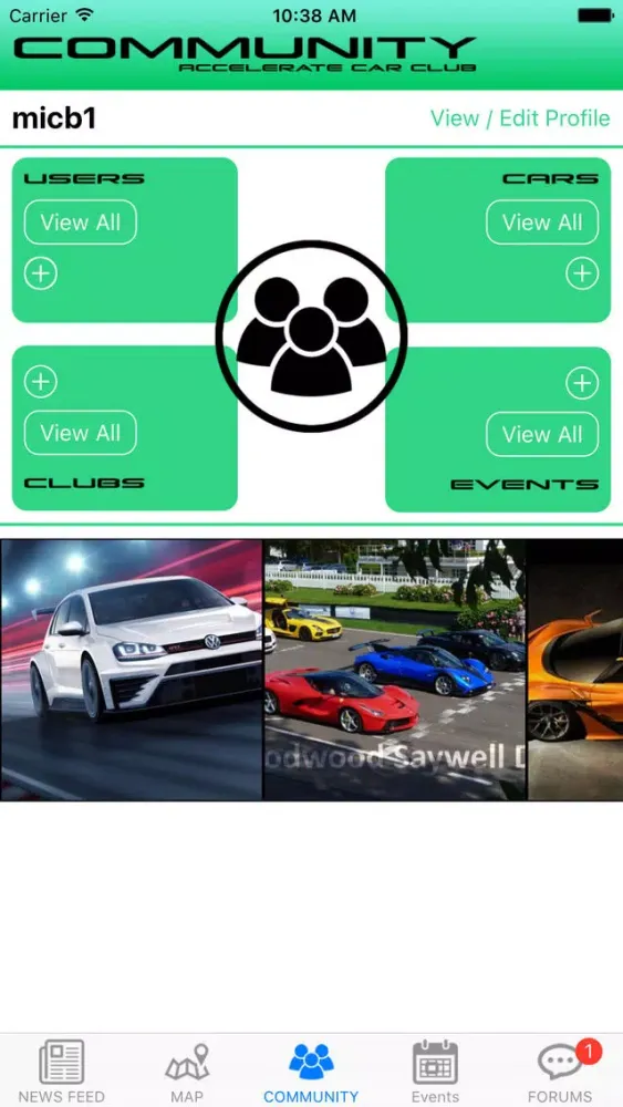 Accelerate: car Club Ekran Görüntüleri