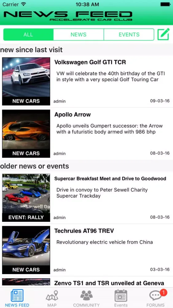 Accelerate: car Club Ekran Görüntüleri