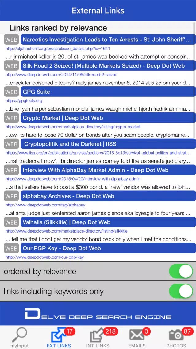 Delve into Dark Web স্ক্রিনশট