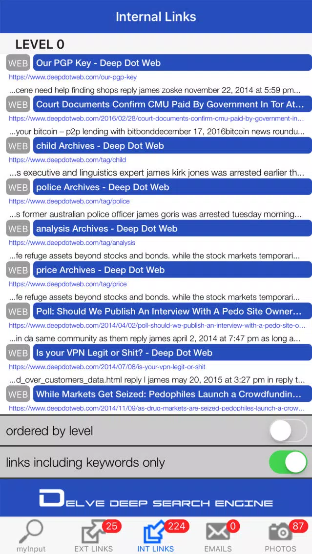 Delve into Dark Web স্ক্রিনশট