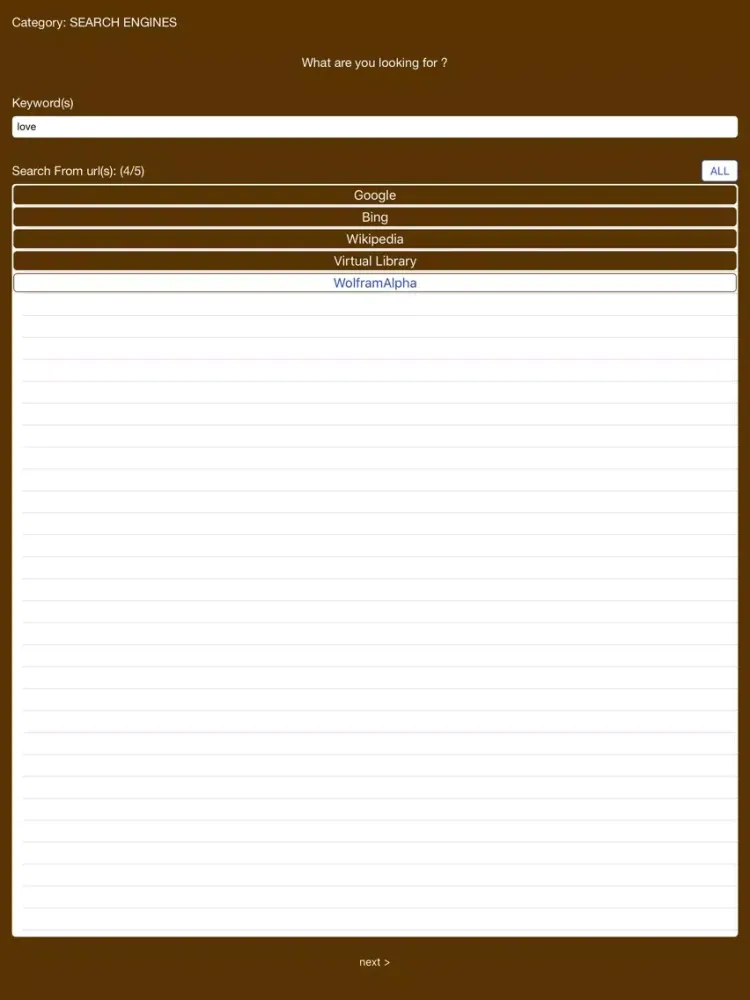 Captures d'écran de Delve into Search Engines iPad 