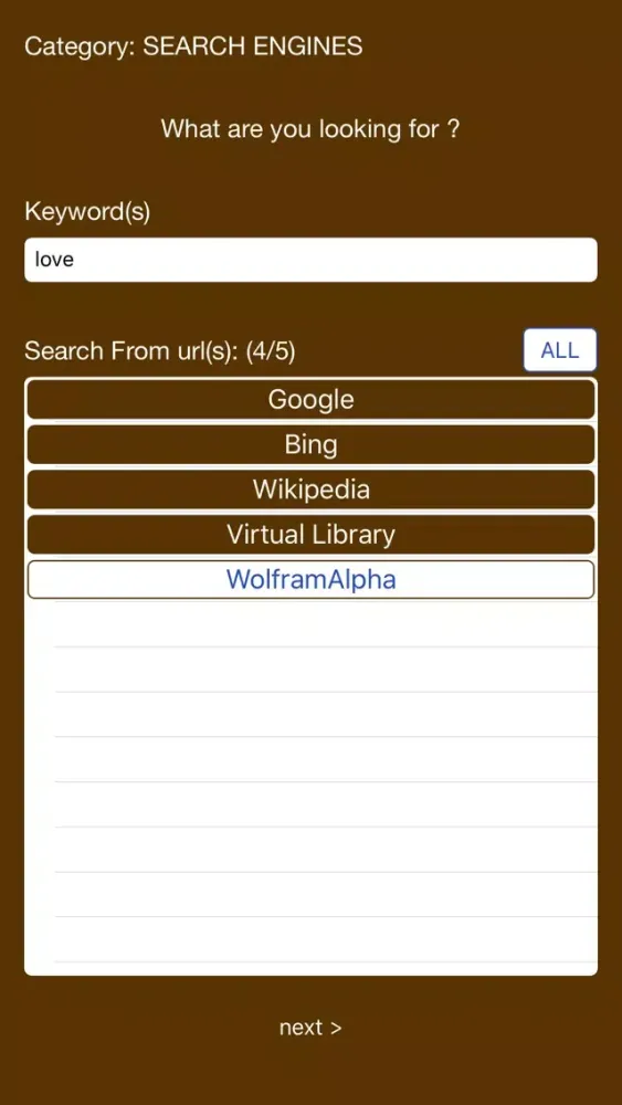Captures d'écran de Delve into Search Engines