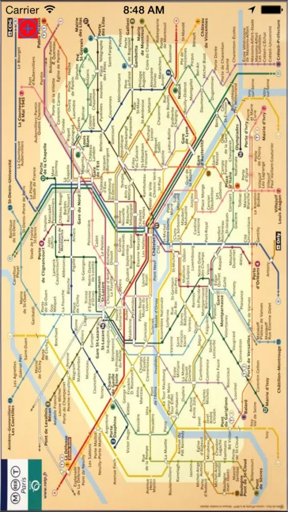 me 2 metro Paris underground স্ক্রিনশট