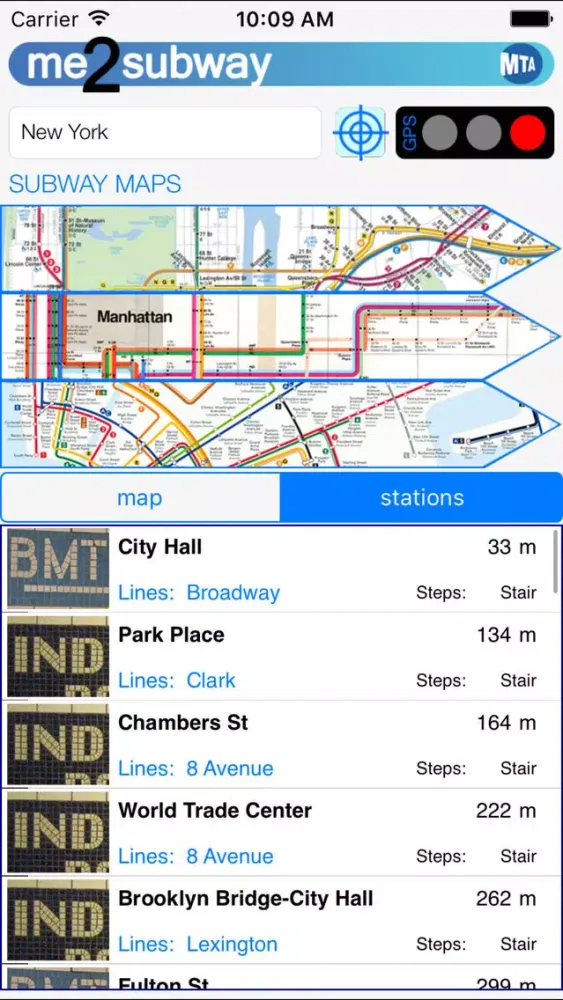 Ảnh chụp màn hình của me 2 subway New York City
