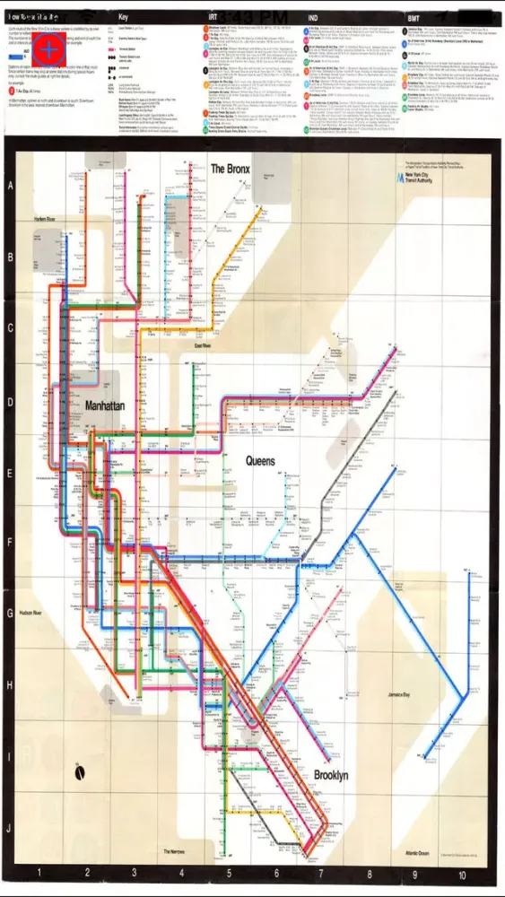 Ảnh chụp màn hình của me 2 subway New York City