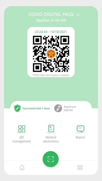 Скриншоты PC-Covid Viet Nam