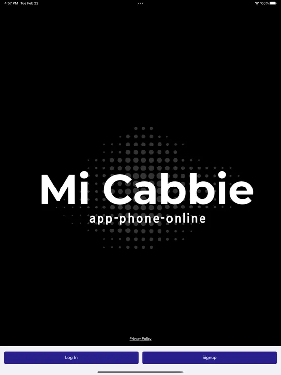 Mi Cabbie Customer App iPad 应用截图