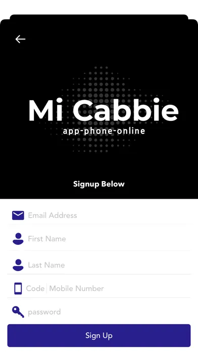 Mi Cabbie Customer App应用截图