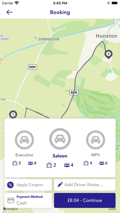 Mi Cabbie Customer App应用截图