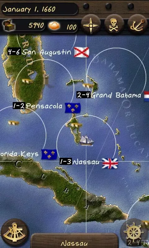 Captures d'écran de Pirates and Traders