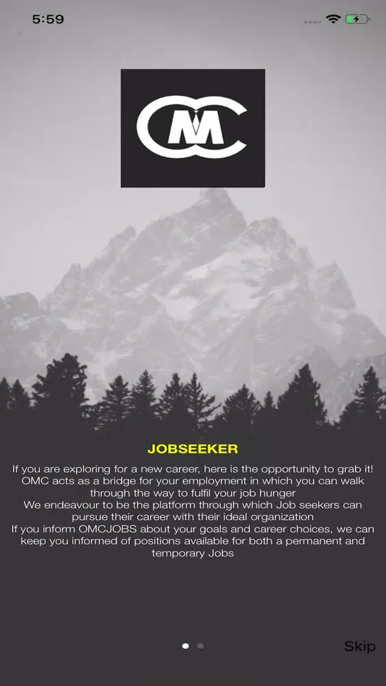 OMC JOBS Ekran Görüntüleri