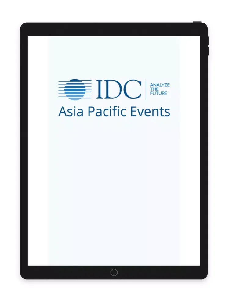 IDC AP Events iPad  Ekran Görüntüleri