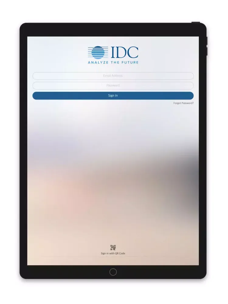 IDC AP Events iPad  Ekran Görüntüleri
