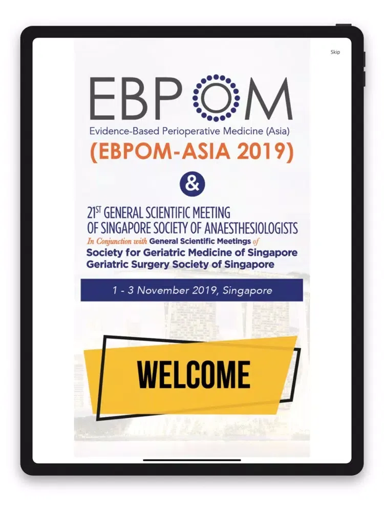 Screenshot di EBPOM-Asia 2019 iPad 