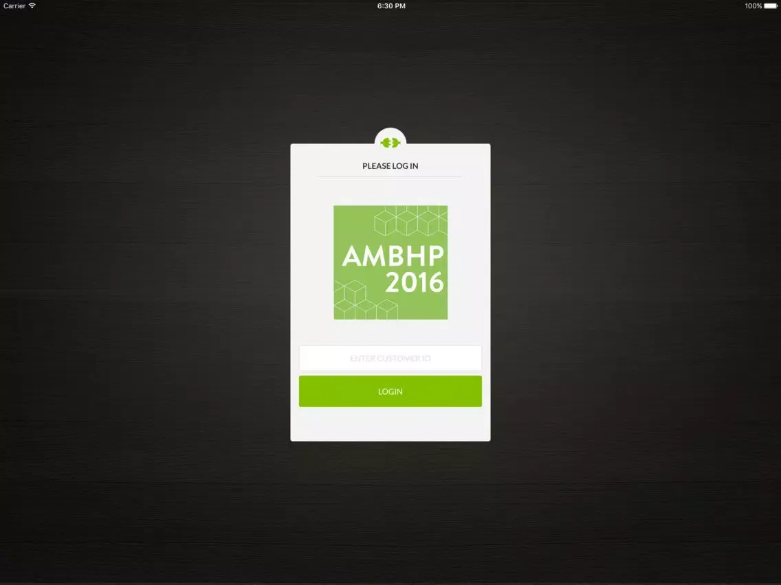 AMBHP 2016 iPad 應用截圖