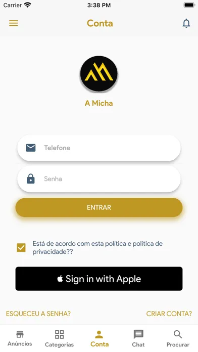 AMICHA - Comprar e Vender Screenshots