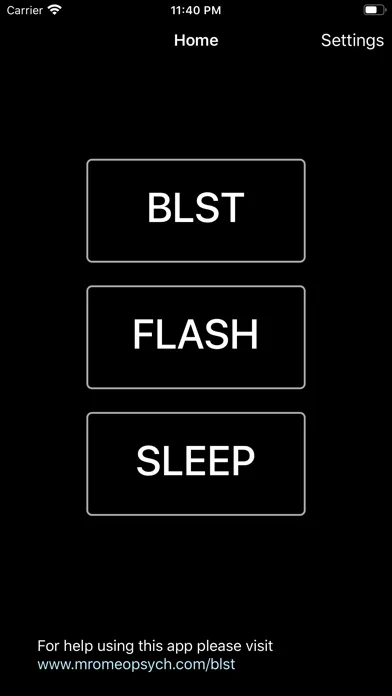Capturas de pantalla de Bilateral Stimulation Therapy