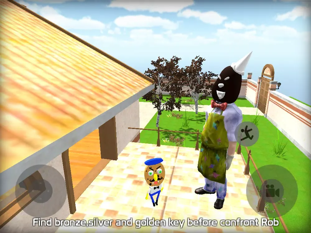 صور Scary Scream Sponge Neighbor iPad 
