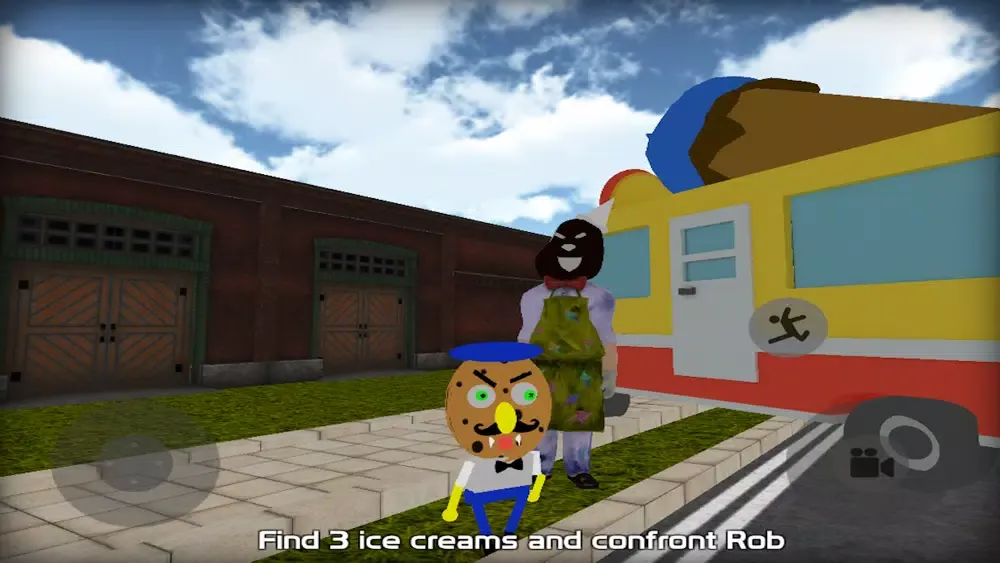 صور Scary Scream Sponge Neighbor