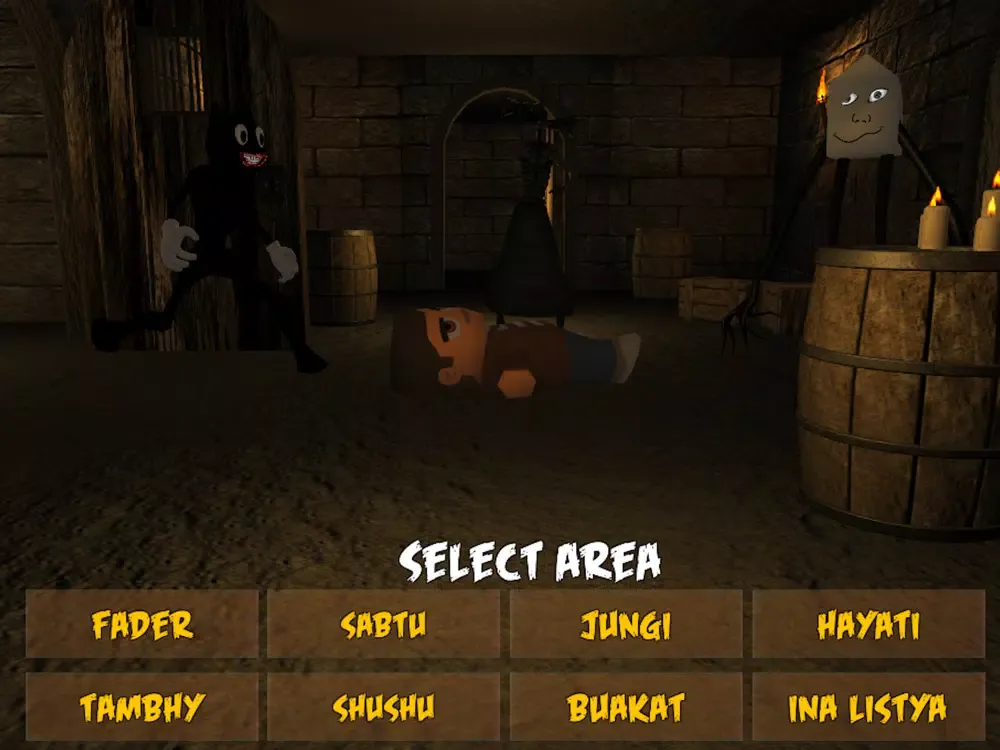 Tangkapan skrin Four Night at Neighbor Sim 2 iPad 
