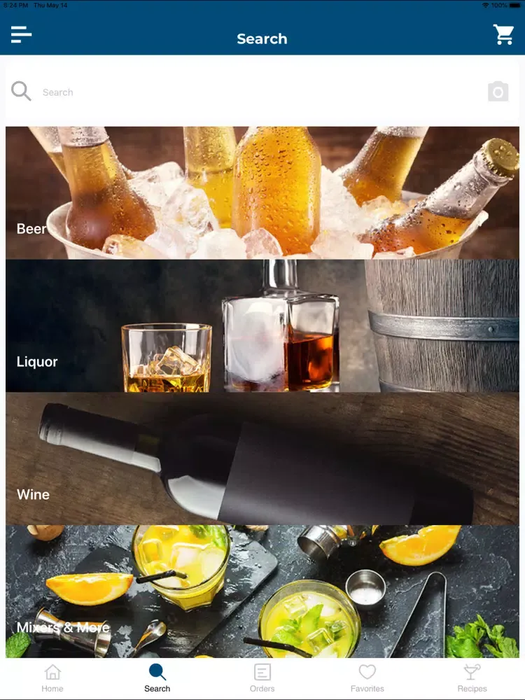 Capturas de tela do Grand Cru Wine & Spirits iPad 