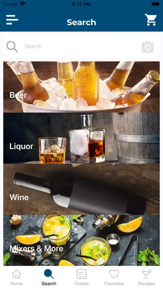 Capturas de tela do Grand Cru Wine & Spirits