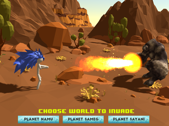 Shadow Hero of Stickman God iPad 应用截图