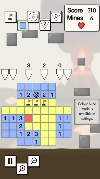Capturas de tela do Minesweeper, A Demining Puzzle