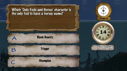 Tangkapan layar Fishy Pub Quiz
