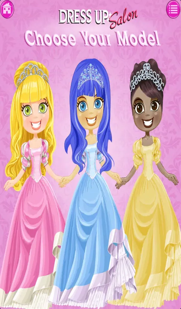 Dress Up Beauty Salon For Girls - Fashion Model and Makeover Fun with Wedding, Make Up & Princess - FREE Game Screenshots