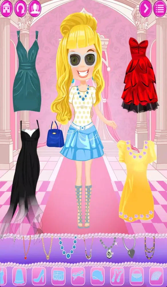 Dress Up Beauty Salon For Girls - Fashion Model and Makeover Fun with Wedding, Make Up & Princess - FREE Game Screenshots