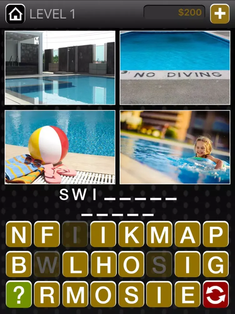 Capturas de tela do Mega 4 Pics 1 Song iPad 